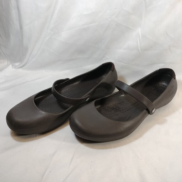 Crocs Alice Work Flats (Mary Jane style) - Picture 1 of 7